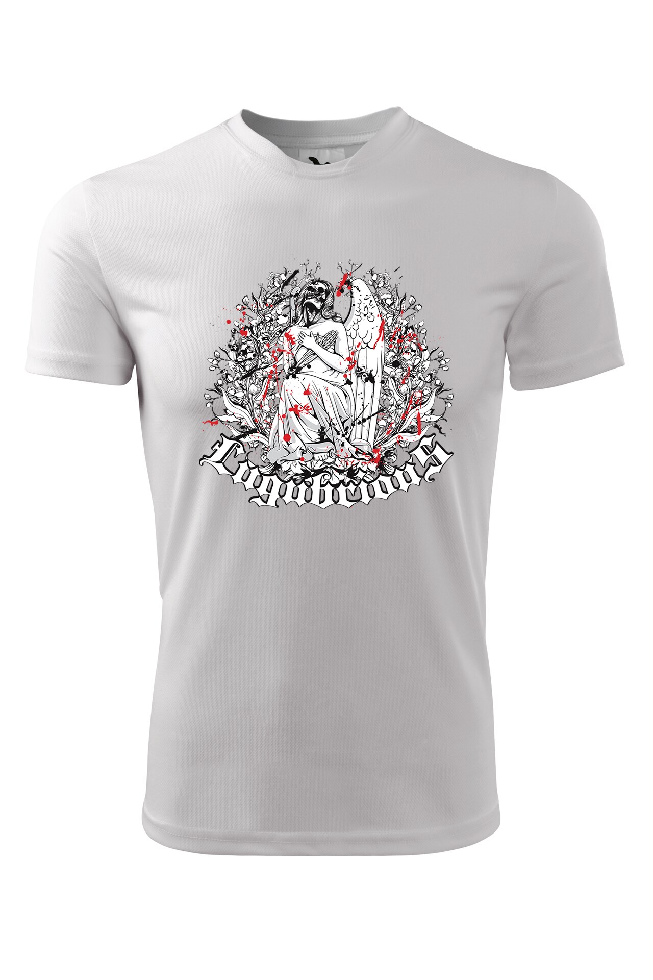 Tricou personalizat, Half Dead, Adler, Alb