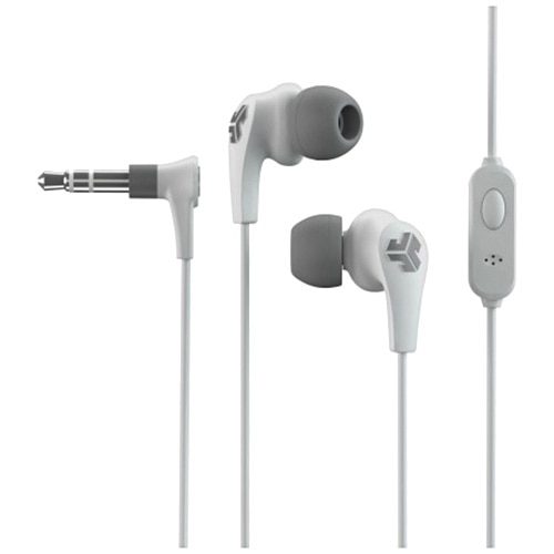 Casti Audio In Ear JLAB JBUDS Pro Signature, Cu fir, Microfon, Alb
