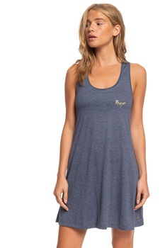 ROXY, Rochie mini evazata Closing Calls, Indigo, L ROXY, Rochie mini evazata Closing Calls, Indigo, L