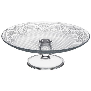 Platou, Pasabahce, prajituri cu talpa 16cm Lacy Platou, Pasabahce, prajituri cu talpa 16cm Lacy