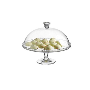 Suport tort cu capac 32cm Patisserie sticla Suport tort cu capac 32cm Patisserie sticla