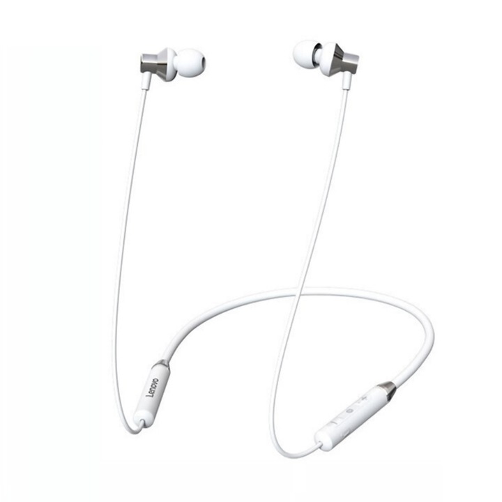 Lenovo HE05 in-ear fülhallgató, bluetooth 5.9, háttérzajszigetelés, fehér
