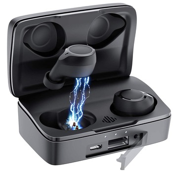 Castile Wireless Enacfire Future Plus Bluetooth 5.0 , Waterproof, Extra Bass, anulare zgomot fundal CVC 8.0, Compatibile Android & iOS Castile Wireless Enacfire Future Plus Bluetooth 5.0 , Waterproof, Extra Bass, anulare zgomot fundal CVC 8.0, Compatibile Android & iOS