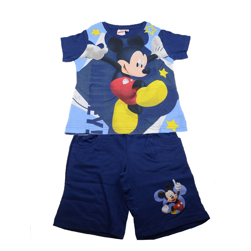 Compleu 2 piese de vara baieti Mickey Mouse Setino MIC-G-OUTWEAR-07, Multicolor