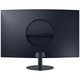 Монитор Gaming LED VA Samsung 32", Извит, Full HD, Display Port, FreeSync, Черен, T55