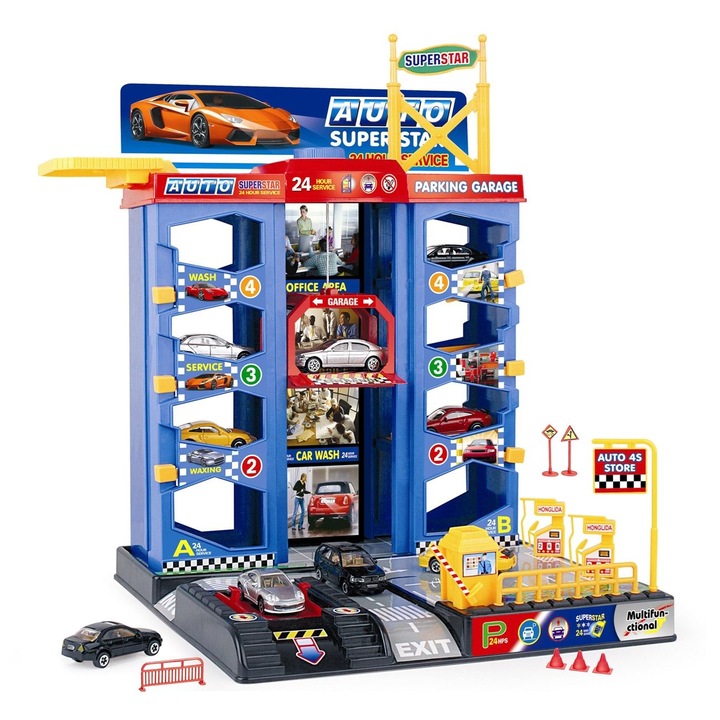 Set garaj de masinute, Exclusiv Sweet decor