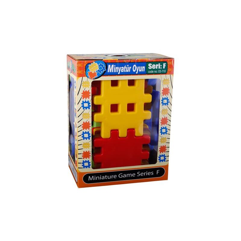 Mini joc constructii, 13 piese, Pilsan