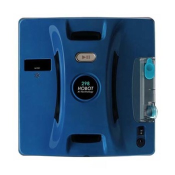 Robot curatare geamuri cu pulverizator HOBOT 298, Bluetooth, UPS incorporat, Albastru Robot curatare geamuri cu pulverizator HOBOT 298, Bluetooth, UPS incorporat, Albastru