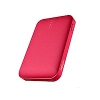 Acumulator extern ROCK 10000 mAh, Mini Portabil ,Powerbank pentru smartphones,culoare rosu
