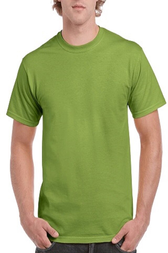 Tricou barbati,classic, Gildan, verde, Verde lime