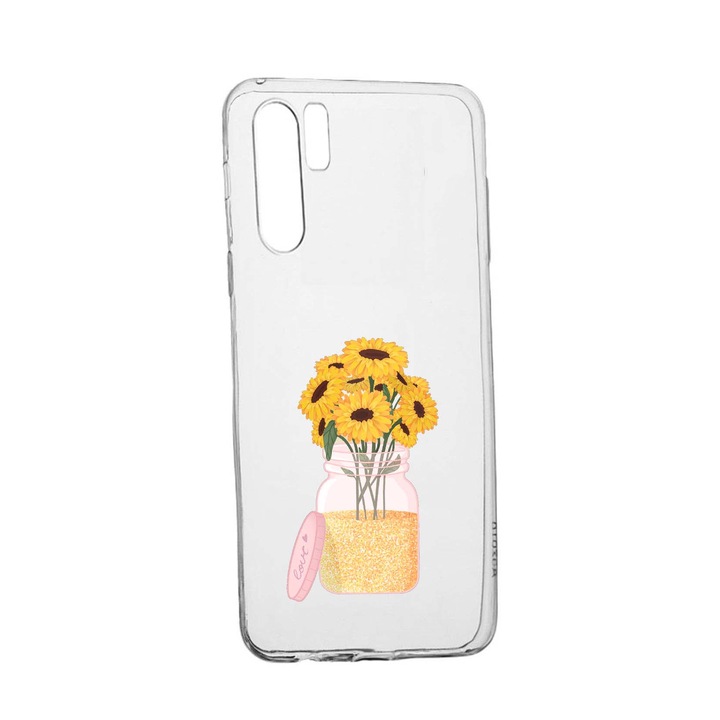 Силиконов калъф Unique за Sun Flower Huawei P30 Pro, 639
