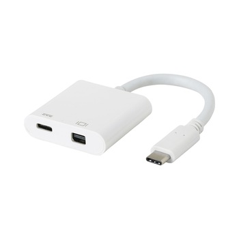 Hub USB 3.1 type C (USB-C) la Mini DisplayPort (4K*2K) si USB-C Charging port (max. 60W) eSTUFF, compatibil cu Apple MacBook Pro, Dell, Lenovo Hub USB 3.1 type C (USB-C) la Mini DisplayPort (4K*2K) si USB-C Charging port (max. 60W) eSTUFF, compatibil cu Apple MacBook Pro, Dell, Lenovo