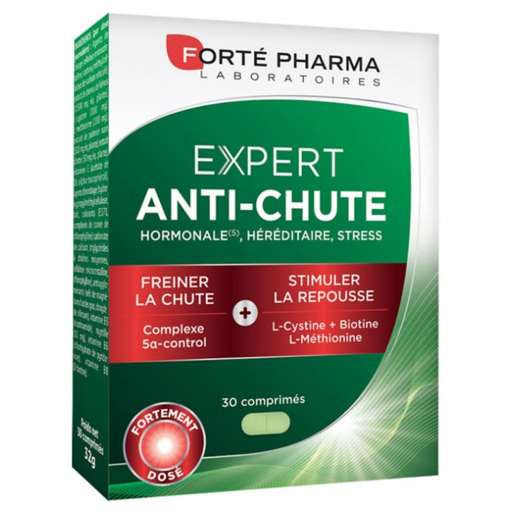 Supliment alimentar Expert Anti-Chute Fortepharma, 30 tablete