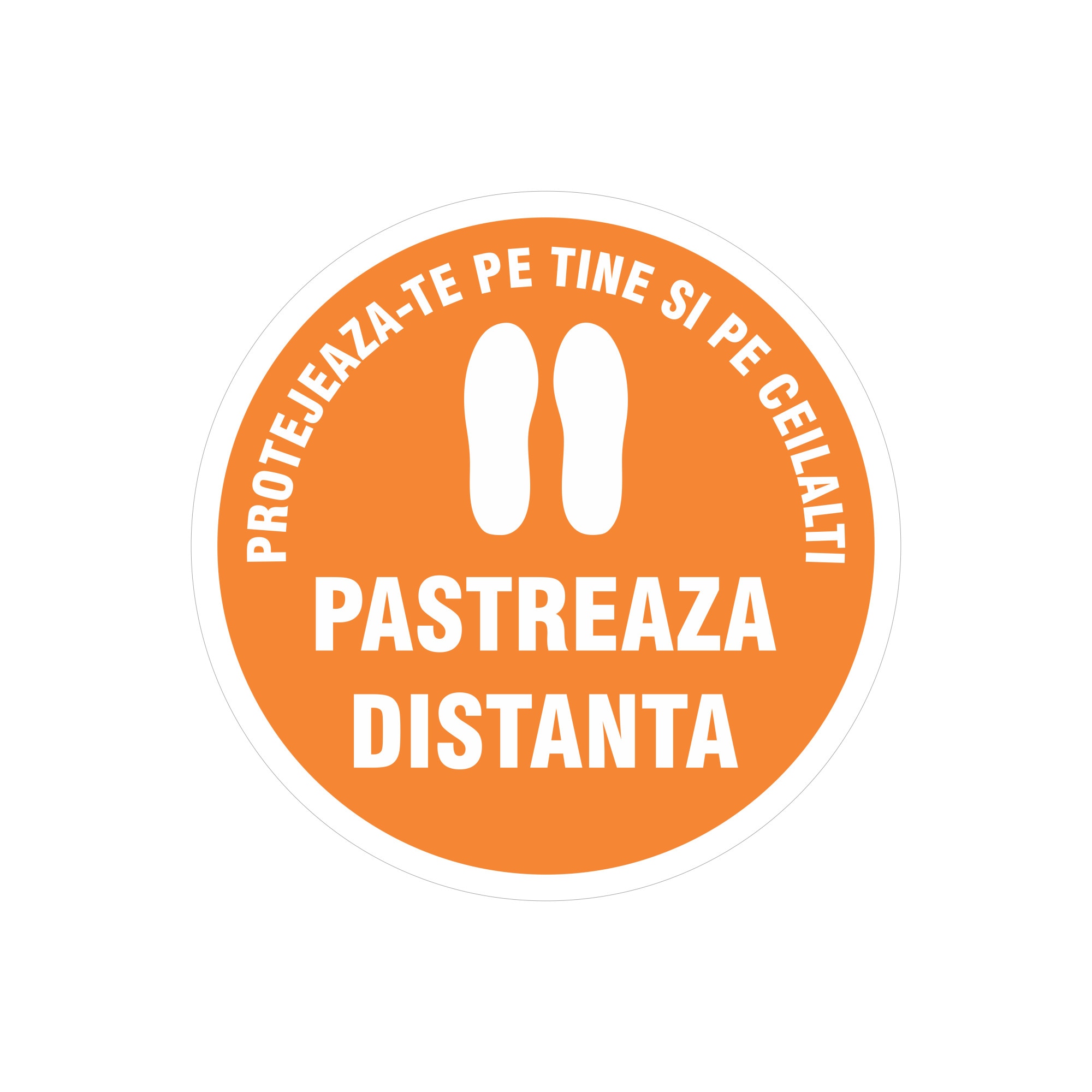 Set 3 bucati indicator marcaj podea 