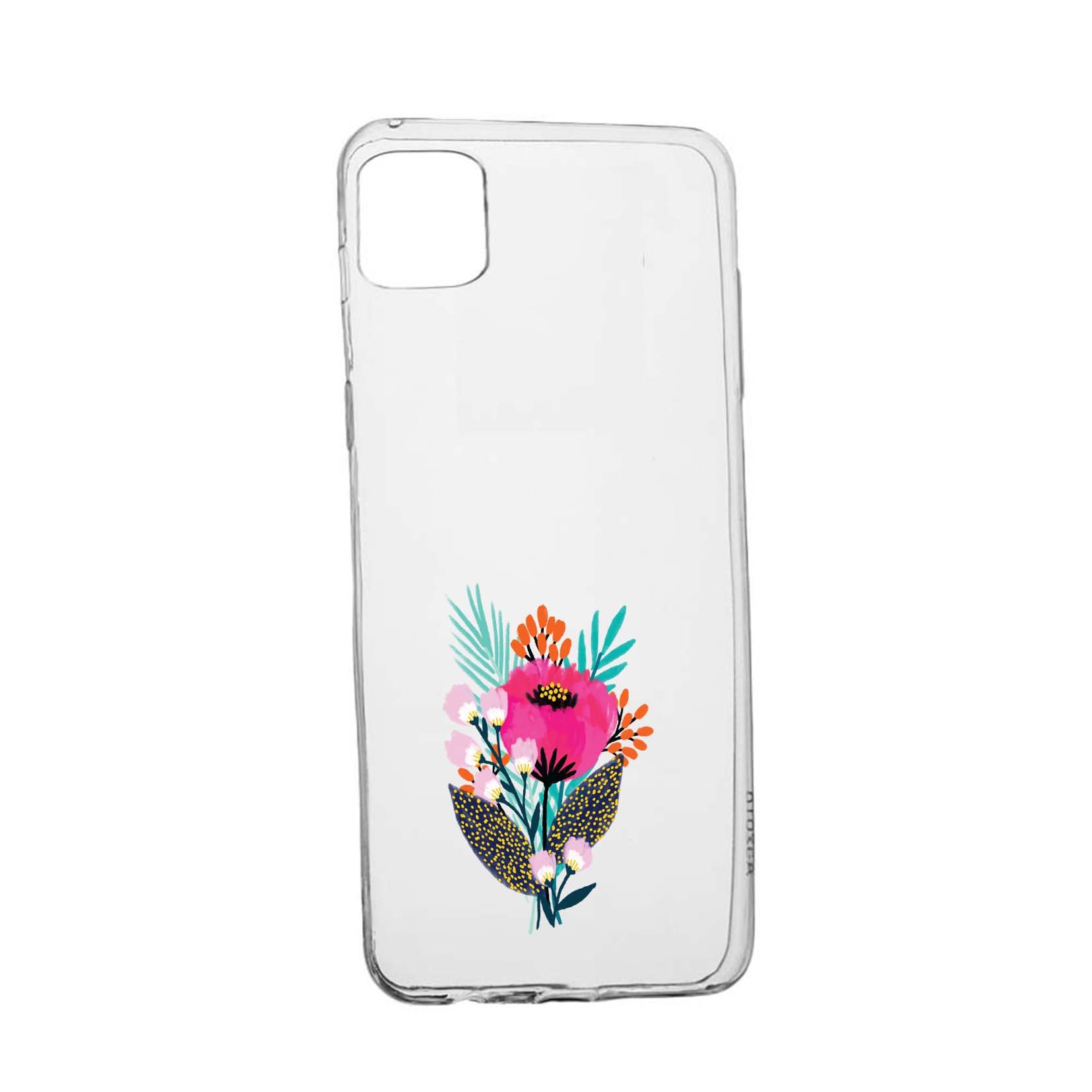 Husa Flowers, pentru Apple iPhone 11 Pro Max, rezistenta la uzura, anti-alunecare, din silicon Premium, 641