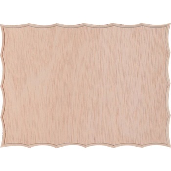 Placaj din lemn pentru icoane cu margini ondulate, 30 x 22 x 1.5 cm Placaj din lemn pentru icoane cu margini ondulate, 30 x 22 x 1.5 cm