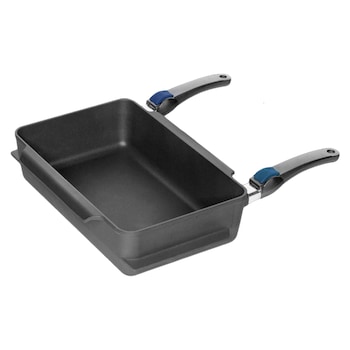 Tava pentru friptura, aluminiu, 38 x 24 cm - AMT Gastroguss Tava pentru friptura, aluminiu, 38 x 24 cm - AMT Gastroguss