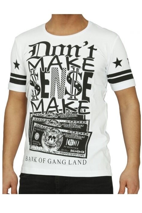 Tricou, Red Bridge, Alb/Negru, S EU