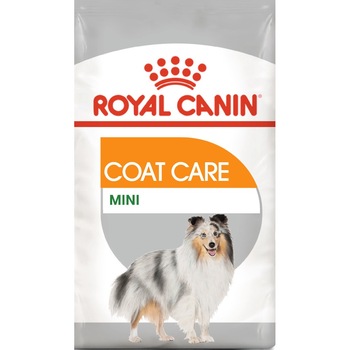 Hrana uscata pentru caini Royal Canin, Mini, Coat Care, 3 kg Hrana uscata pentru caini Royal Canin, Mini, Coat Care, 3 kg