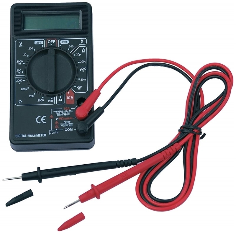 Multimetru digital Mannesmann M99951, DC-AC, 250 V