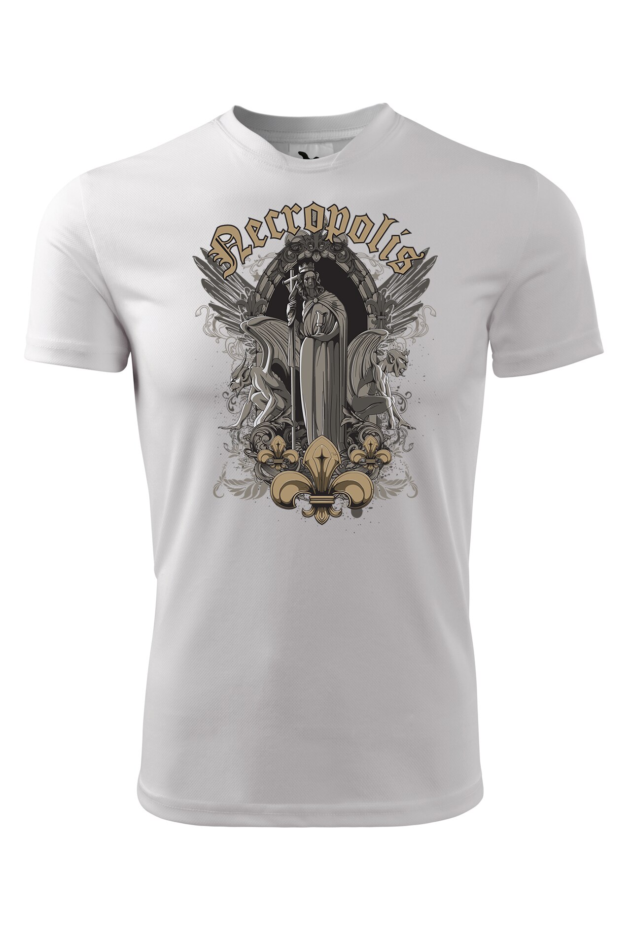 Tricou personalizat, Necropolis Tomb, Adler, Alb