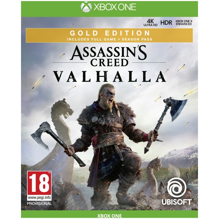 Assassins Creed Valhalla Gold Edition Játék Xbox One-ra