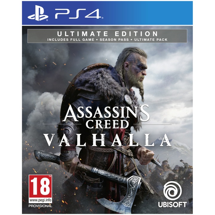 Joc Assassins Creed Valhalla Ultimate Edition pentru PlayStation 4