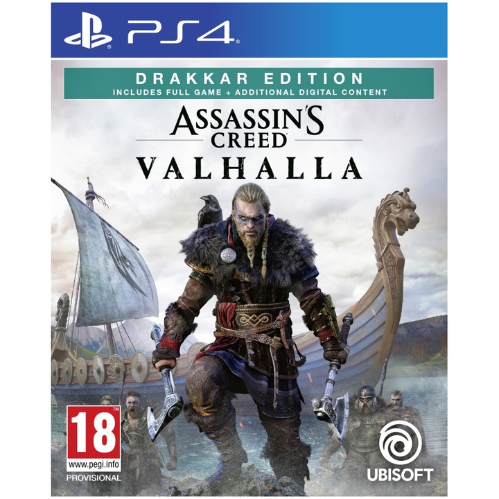 Assassins Creed Valhalla Drakkar Edition Játék PlayStation 4-re