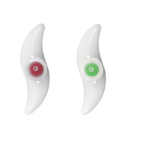Set 2 Lumini LED Spite Bicicleta sau Motor Rosu + Verde