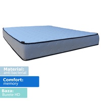 Saltea Perla superortopedica bio memory 16+2, cu material antibacterian,antialergic,antifungic 140x190