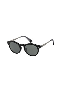 Polaroid, Ochelari de soare pantos unisex, cu lentile polarizate, Negru, 49-20-145 Standard Polaroid, Ochelari de soare pantos unisex, cu lentile polarizate, Negru, 49-20-145 Standard