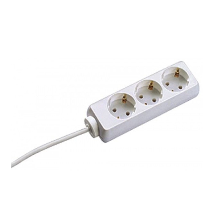 Prelungitor 3 prize cu protectie copii , fara intrerupator , ip 20 , 3 metri