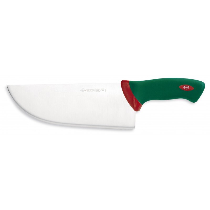 Satar pentru bucatar, prelucrare carne/preparate, maner ergonomic antiderapant, linia Sanelli Premana, 28 cm