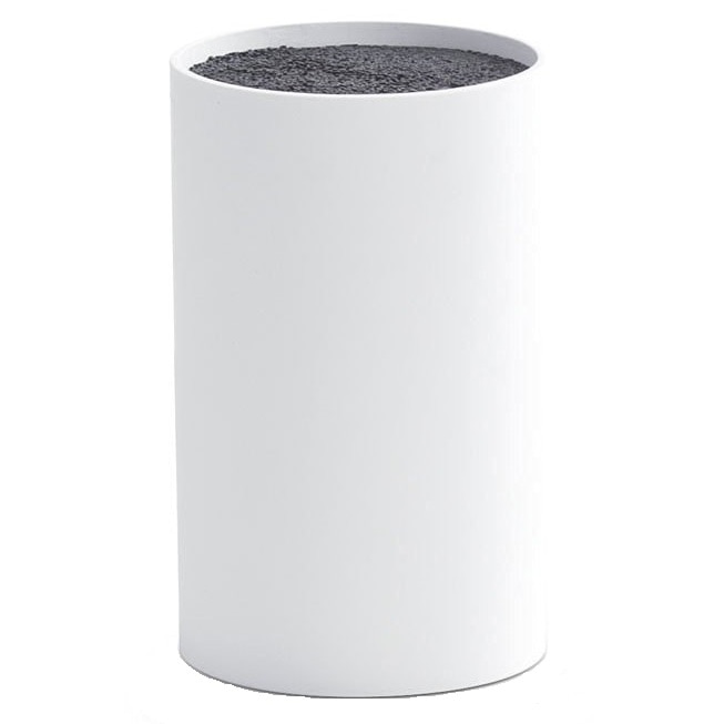 Suport Zeller pentru cutite, Plastic, Alb