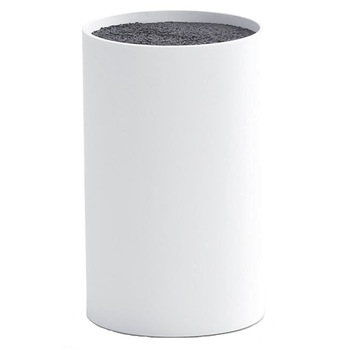 Suport Zeller pentru cutite, Plastic, Alb Suport Zeller pentru cutite, Plastic, Alb