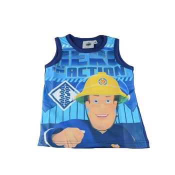 Tricou fara maneci baieti Pompierul Sam Setino 980-310, Multicolor Tricou fara maneci baieti Pompierul Sam Setino 980-310, Multicolor