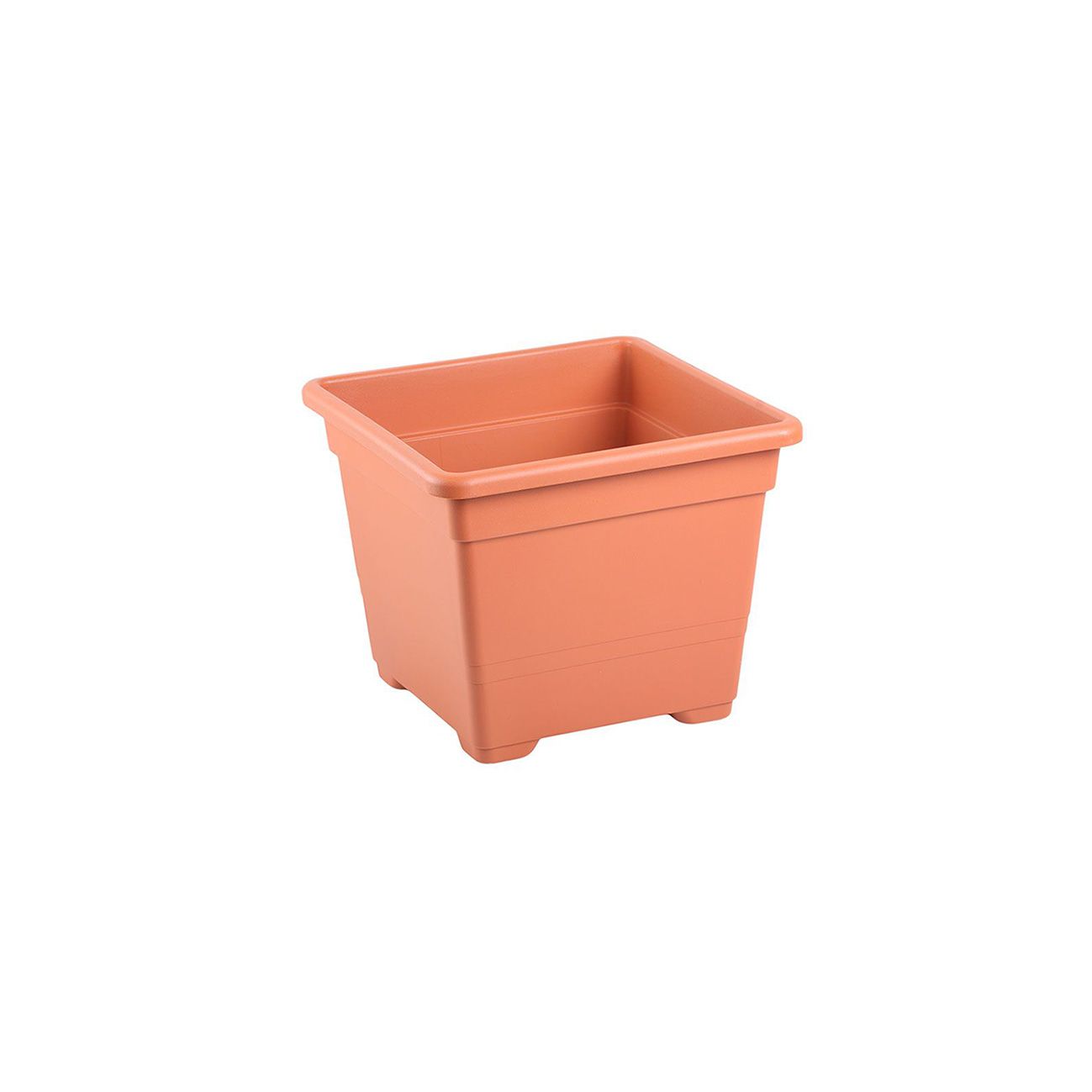 Ghiveci patrat Tuia dimensiune 18x18 cm