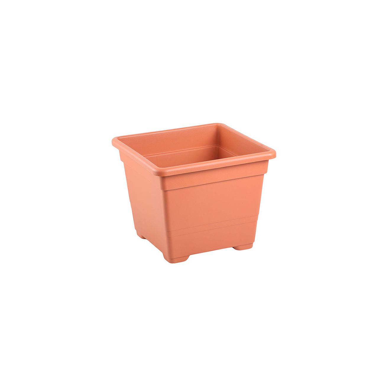 Ghiveci patrat Tuia dimensiune 14x14 cm
