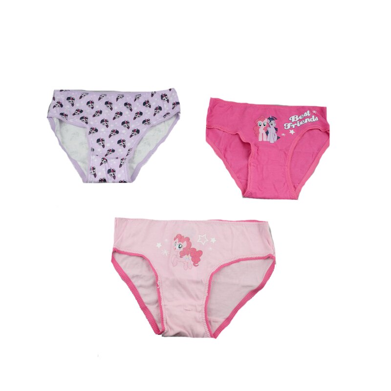 Set 3 chiloti fete My Little Poney Disney CLP1-R, Multicolor