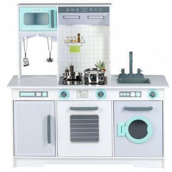 Bucatarie din lemn Premium idealSTORE Supreme Kitchen XXL, Dimensiuni 96 x 37 x 96.5 cm, Utilata complet cu accesorii specifice pentru gatit Bucatarie din lemn Premium idealSTORE Supreme Kitchen XXL, Dimensiuni 96 x 37 x 96.5 cm, Utilata complet cu accesorii specifice pentru gatit