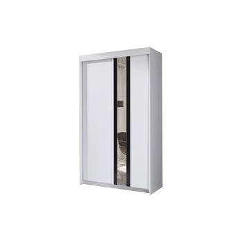 Dressing Patrik CB, culoare Alb/Negru, 120 x 216 x 60 cm Dressing Patrik CB, culoare Alb/Negru, 120 x 216 x 60 cm