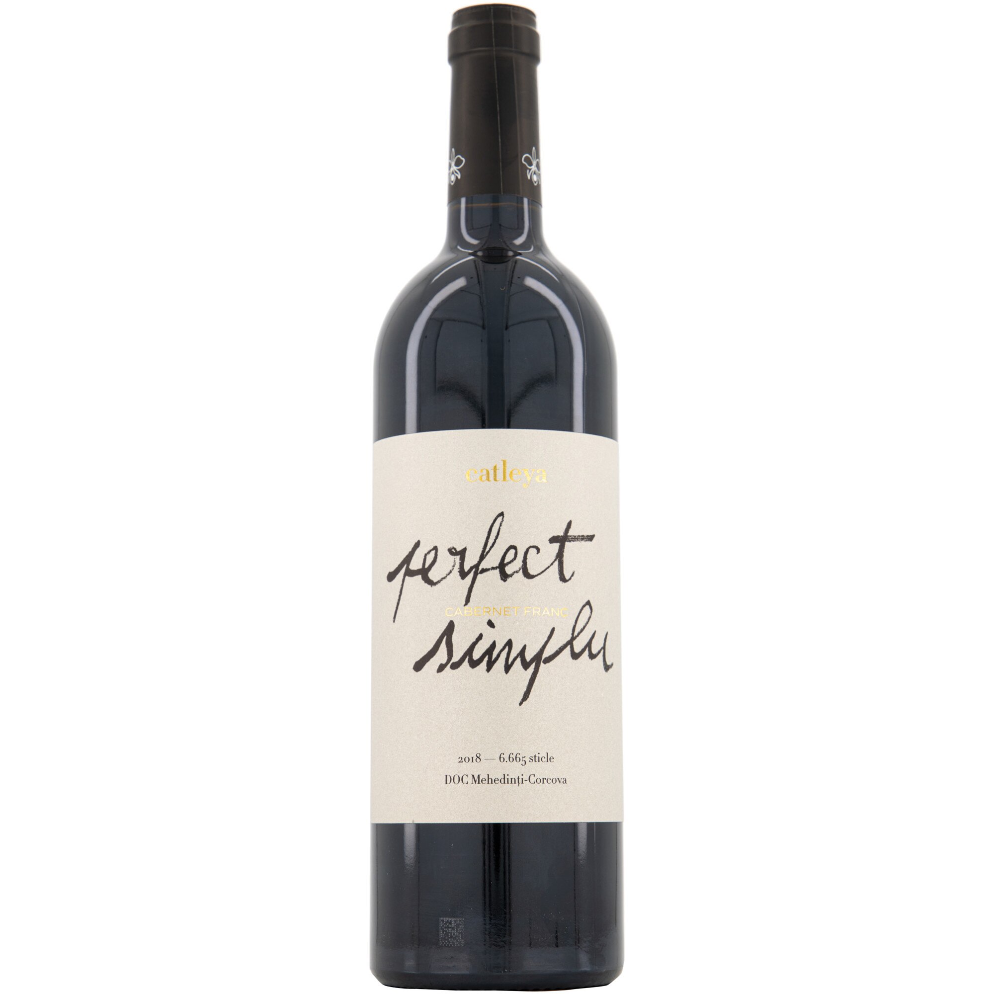 Vin Rosu Catleya Perfect Simplu Cabernet Franc, 0.75l