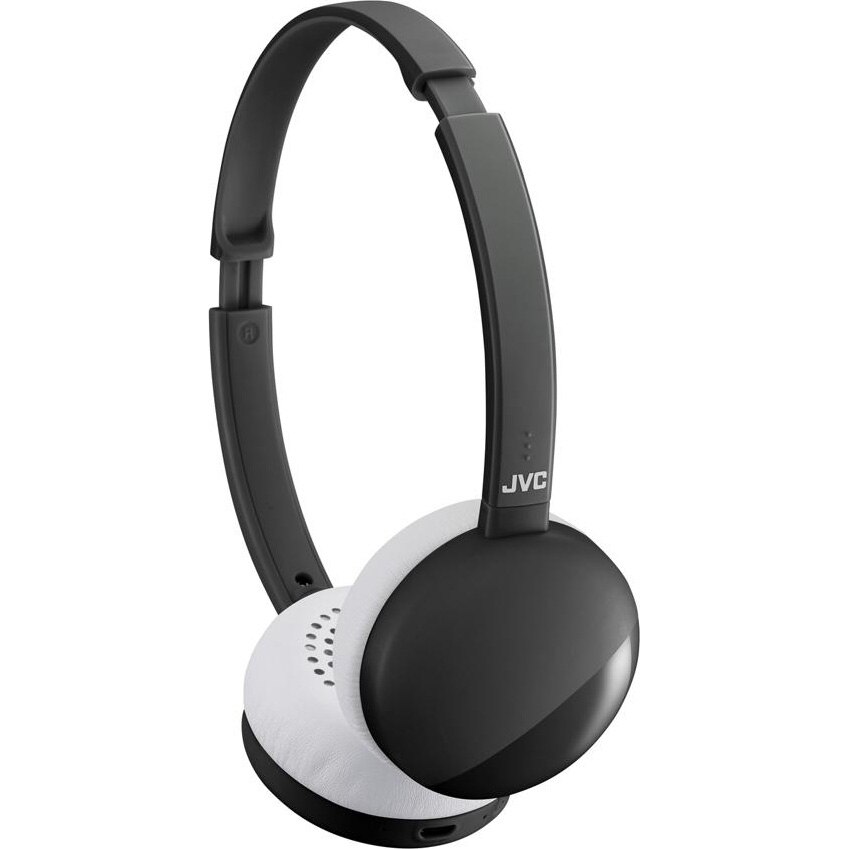 Casti Audio On Ear JVC HA-S22W-B-U, Wireless, Bluetooth, Microfon, Autonomie 17 ore, Negru