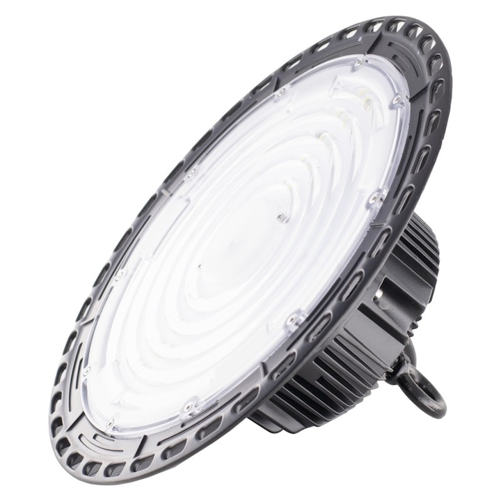 LED ipari lámpa 200W, 27000lm - 50 000H, IP65, LED Market, Round UFO EG2600 High Bay, 4000K Semleges fény