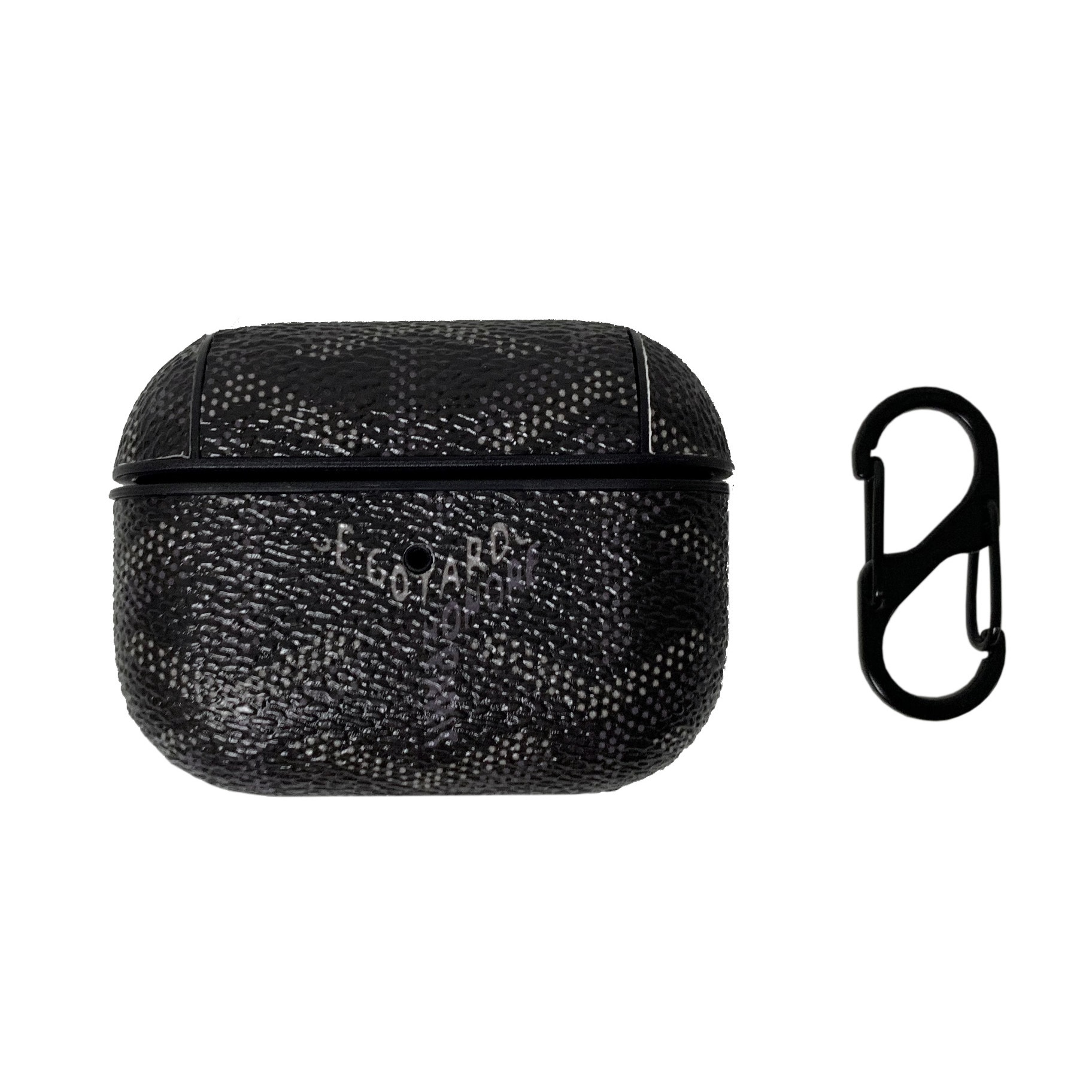 Husa suport din piele cu model pentru Apple AirPods Pro, Multicolor, BBL1513