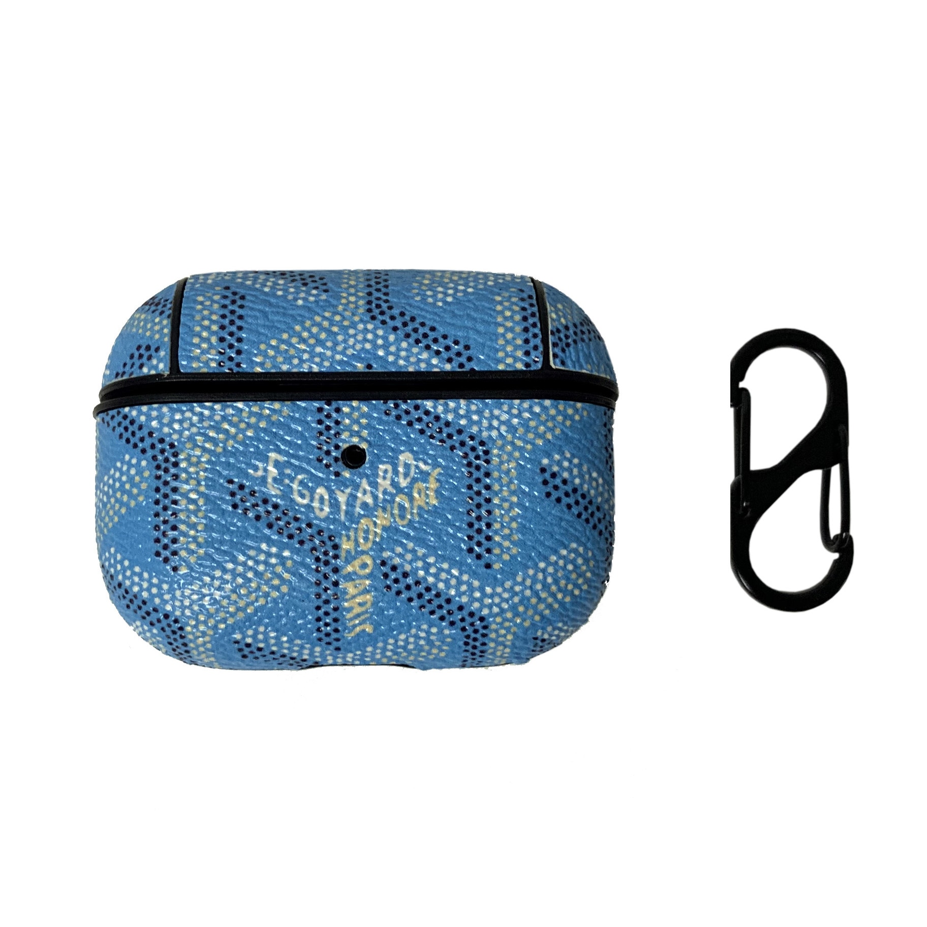 Husa suport din piele cu model pentru Apple AirPods Pro, Multicolor, BBL1512