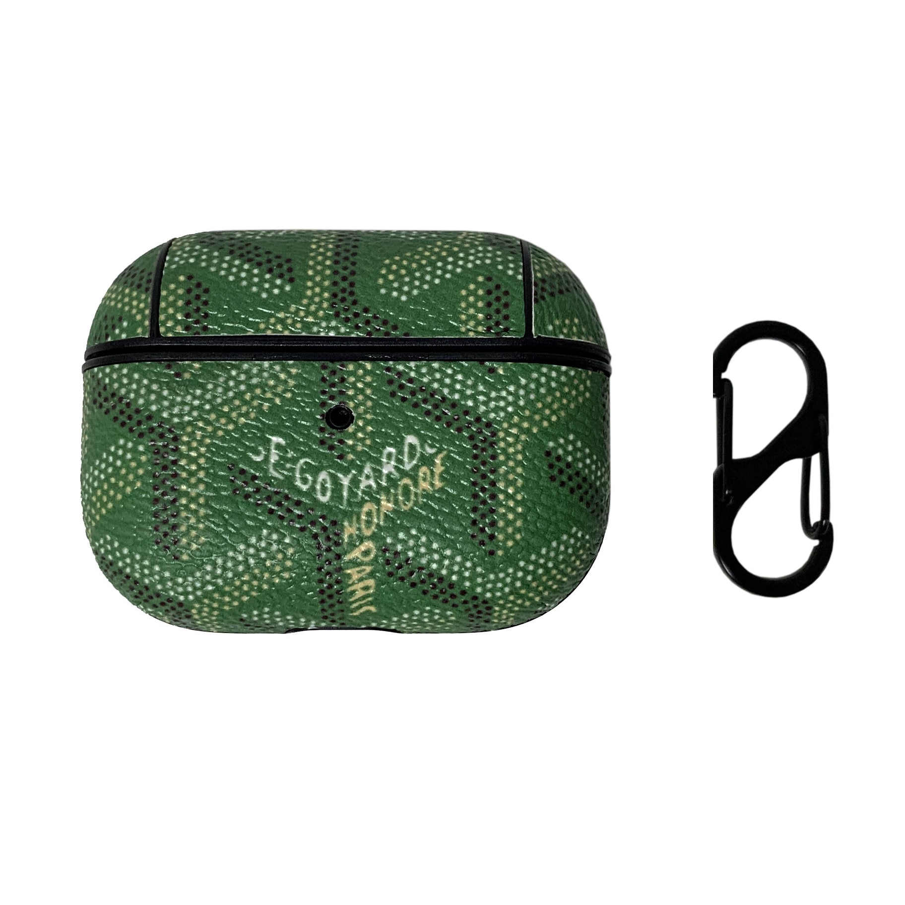 Husa suport din piele cu model pentru Apple AirPods Pro, Multicolor, BBL1508