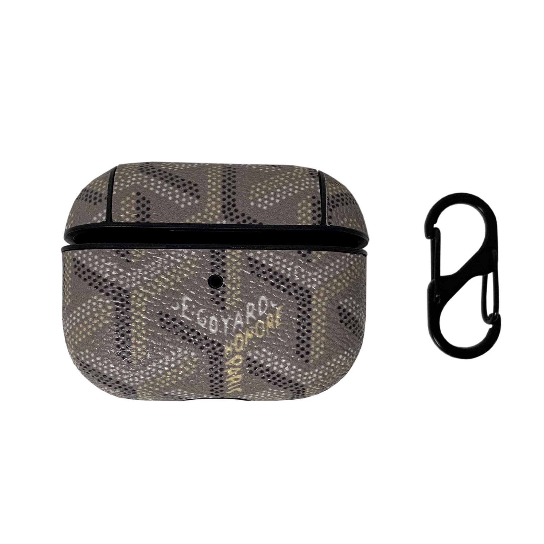 Husa suport din piele cu model pentru Apple AirPods Pro, Multicolor, BBL1500