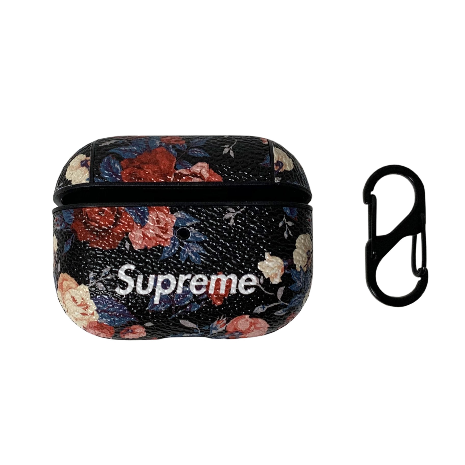 Husa suport din piele cu model pentru Apple AirPods Pro, Multicolor, BBL1499