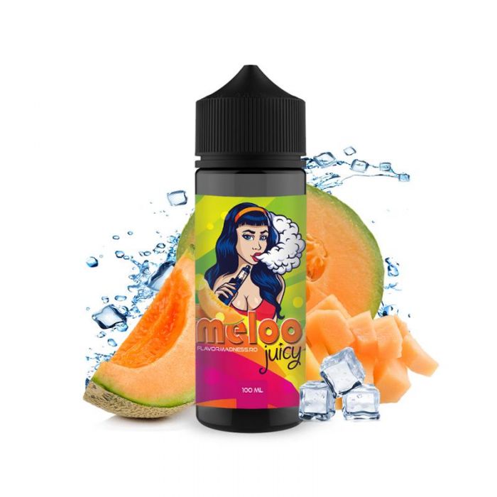 Lichid Flavor Madness - Meloo Juicy ,100ml ,0mg/ml